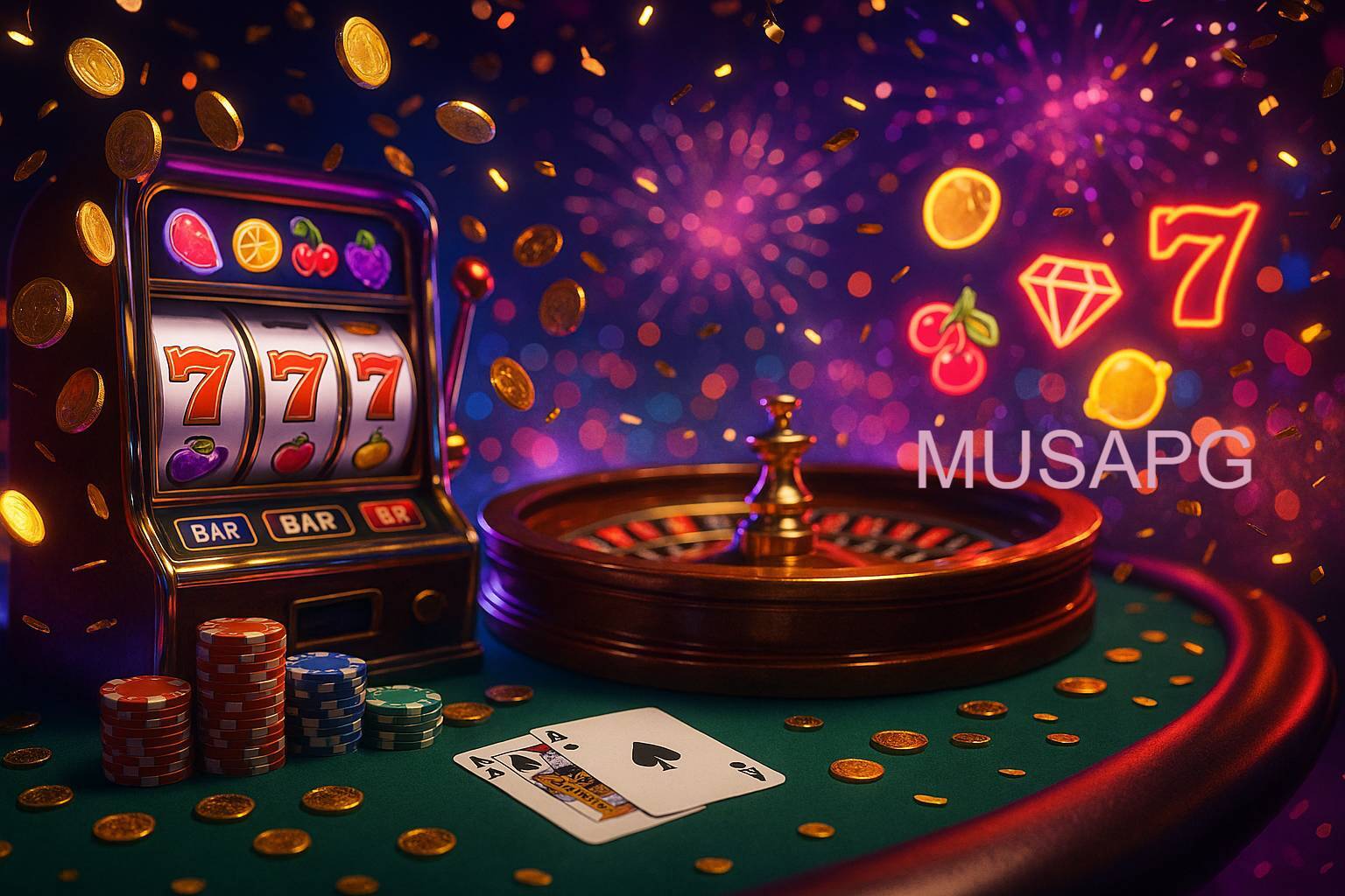 Jogos emocionantes no MUSAPG